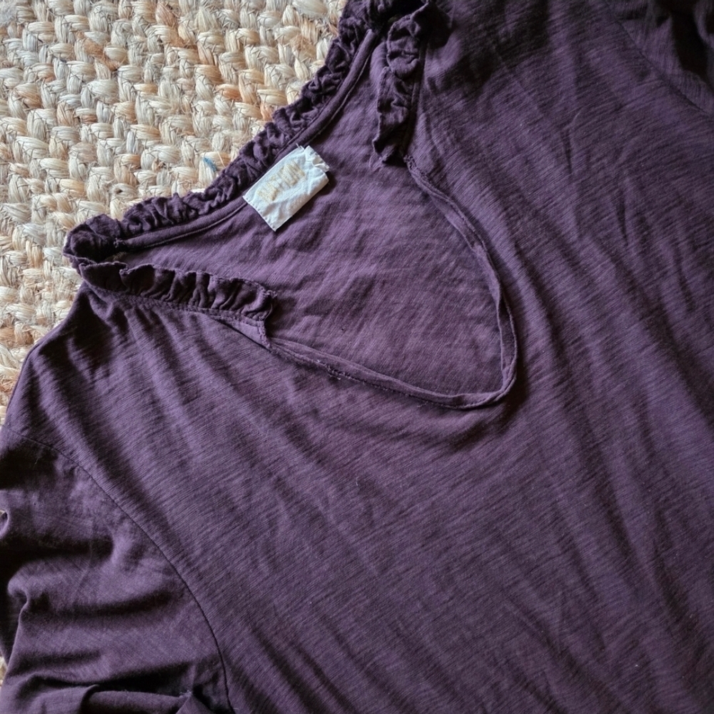 Nation LTD | Sasha Peasant Tee Pima Cotton L - Picture 3 of 13
